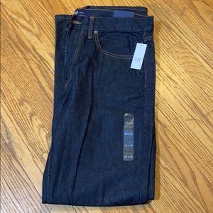 NWT GAP Mens straight for jeans 33 x 32